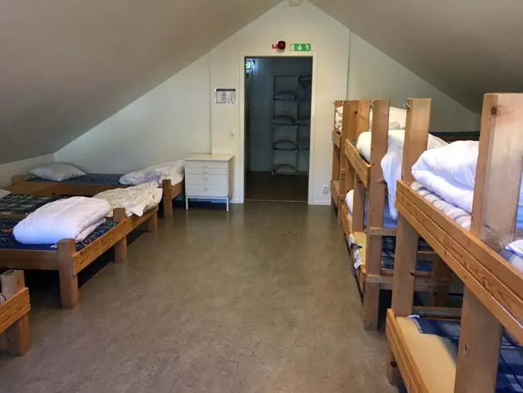 Hästhagen kurs och lägergård sovsalar Storstugan